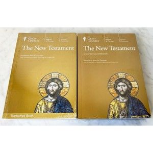 The Great Courses The New Testament-4 DVDs-Course Guidebook-Transcript Book NEW